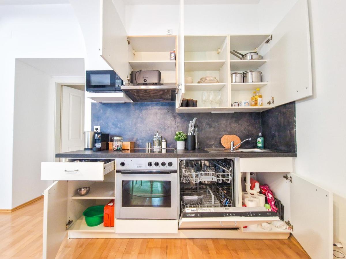 Feelhome - Design Apartment Fur 4 Gaste - Smart Tv - Naschmarkt Wien Exterior foto